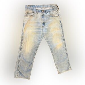 Wrangler Women's Vintage Light Blue Straight Leg Jeans